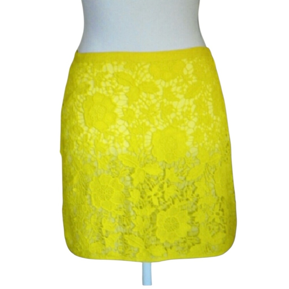 🎈HP Madewell crochet lace overlay mini skirt 0